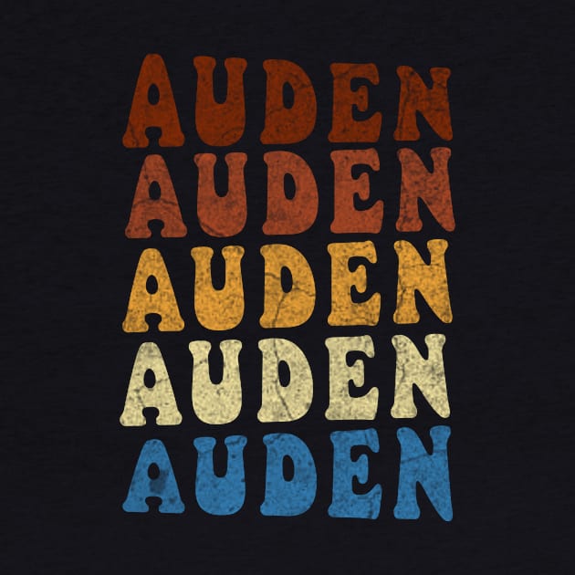 Auden by ysmnlettering